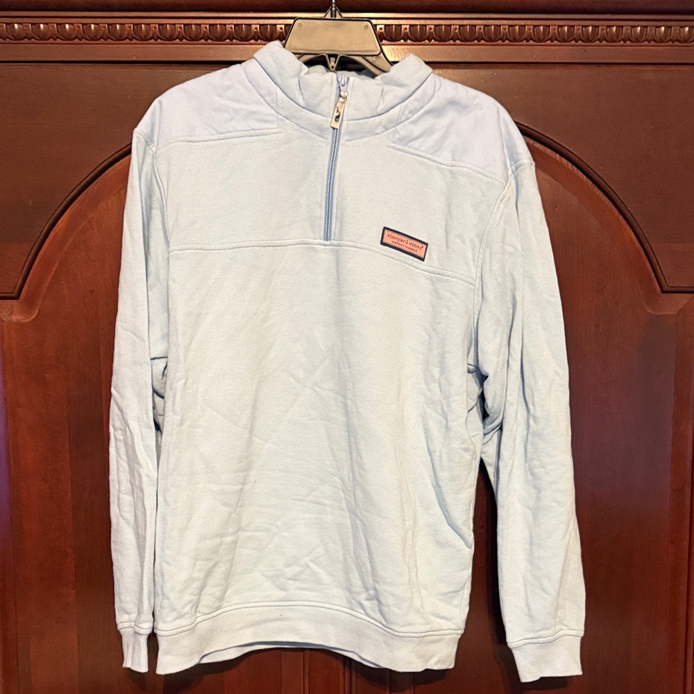 Vineyard Vines Sky Blue Quarter-Zip